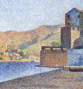 Paul Signac town beacb oil